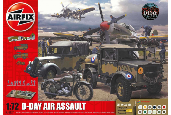 D-Day 75th Anniversary Air Assault (1:72) Airfix A50157A