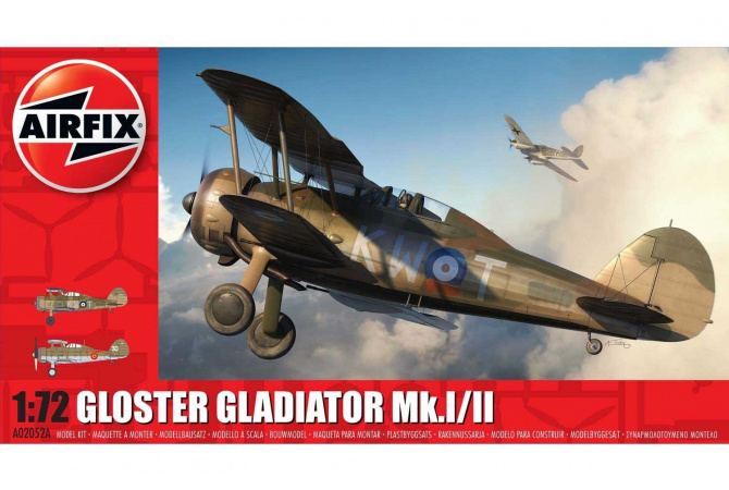 Gloster Gladiator Mk.I/Mk.II (1:72) Airfix A02052A