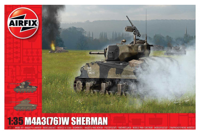 M4A3(76)W SHERMAN (1:35) Airfix A1365