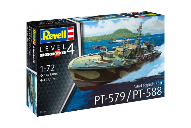 Patrol Torpedo Boat PT-588/PT-579 (1:72) Revell 05165