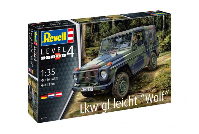 Lkw gl leicht "Wolf" (1:35) Revell 03277