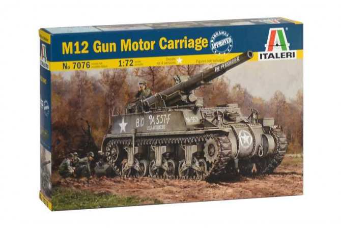M12 Gun Motor Carriage (1:72) Italeri 7076