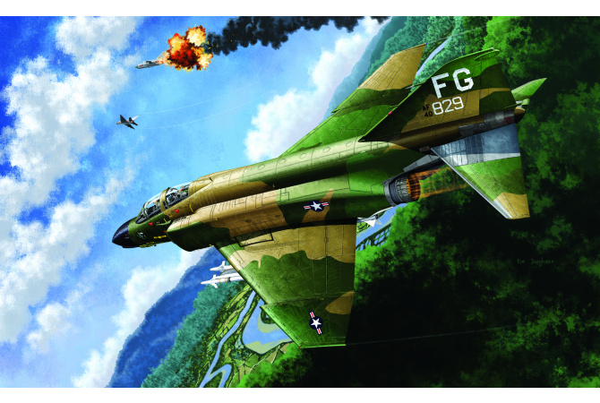 USAF F-4C "VIETNAMESE WAR" (1:48) Academy 12294