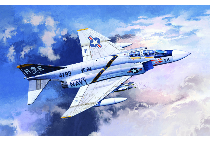 F-4J "VF-84 JOLLY ROGERS" (1:48) Academy 12305