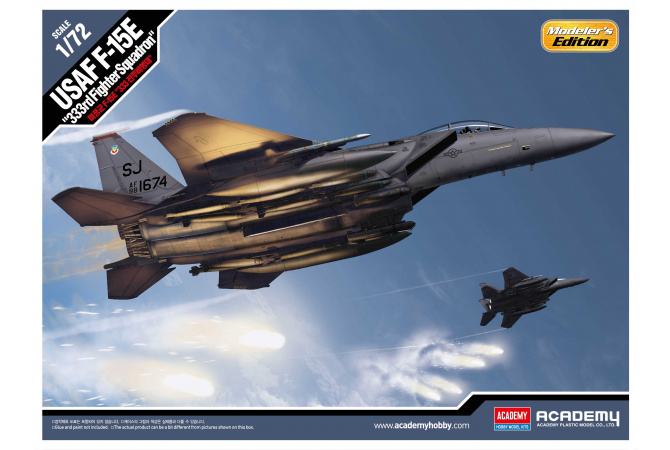 USAF F-15E "333rd Fighter Squadron" (1:72) Academy 12550