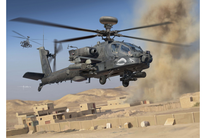 U.S.Army AH-64D Block II "Late Version" (1:72) Academy 12551