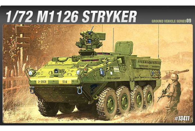 M1126 STRYKER (1:72) Academy 13411