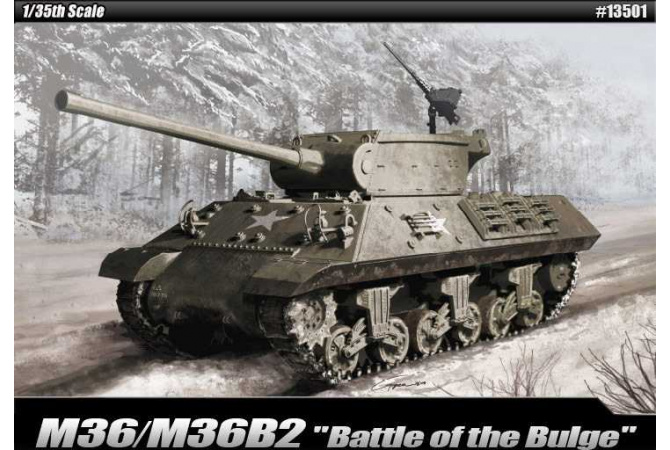 M36/M36B2 "Battle of the Bulge" (1:35) Academy 13501