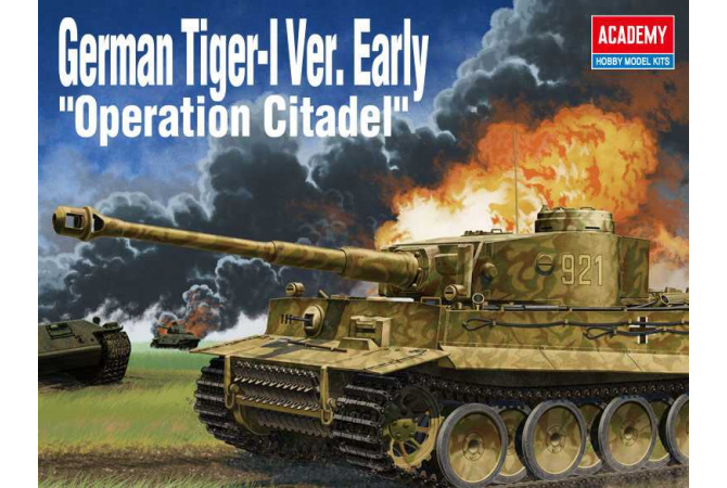 German Tiger-I Ver. EARLY "Operation Citadel" (1:35) Academy 13509