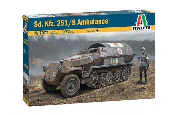 Sd.Kfz. 251/8 Ambulance (1:72) Italeri 7077
