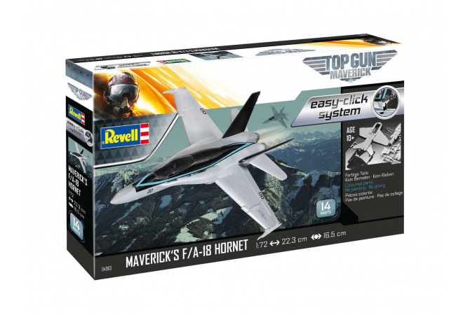 Maverick's F/A-18 Hornet "Top Gun" (1:72) Revell 64965