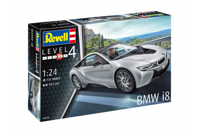 BMW i8 (1:24) Revell 07670