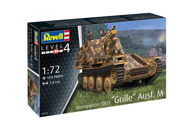 Sturmpanzer 38(t) Grille Ausf. M (1:72) Revell 03315