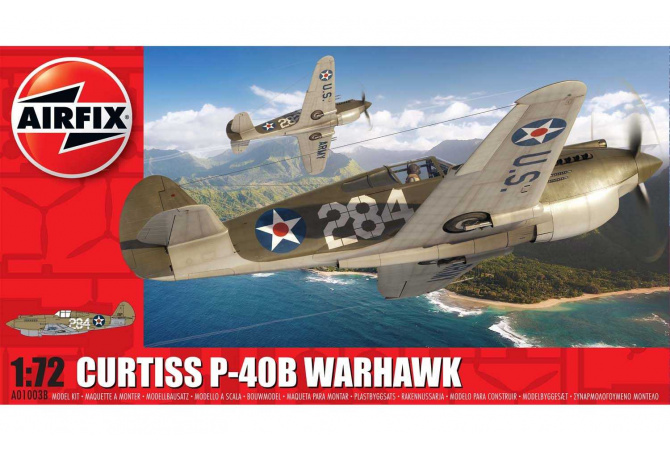Curtiss P-40B Warhawk (1:72) Airfix A01003B