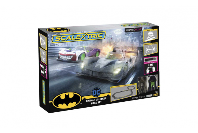 Autodráha SCALEXTRIC C1415P - Batman vs Joker Race (1:32)(1:32) Scalextric C1415P