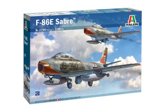 F-86E “Sabre” (1:48) Italeri 2799