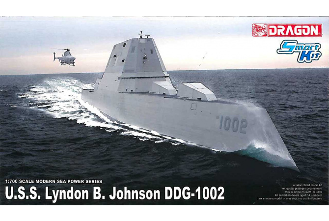 U.S.S. Lyndon B. Johnson (DDG-1002) (1:700) Dragon 7148
