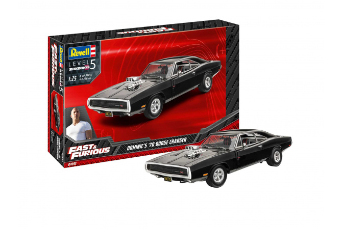 Fast & Furious - Dominics 1970 Dodge Charger (1:25) Revell 07693