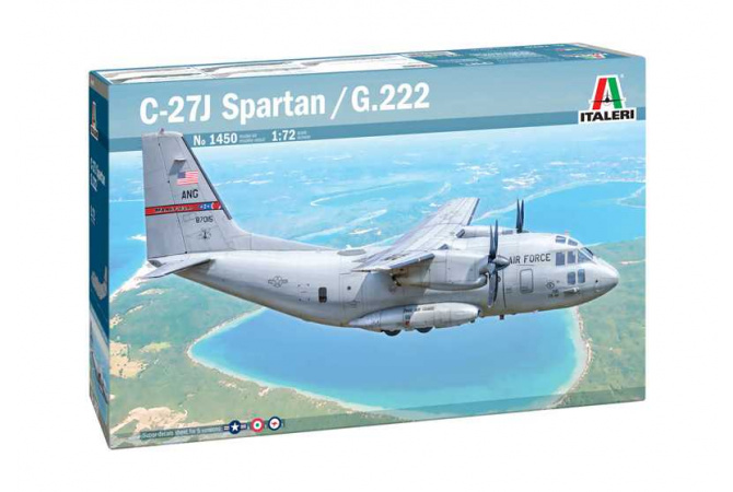 C-27A Spartan / G.222 (1:72) Italeri 1450