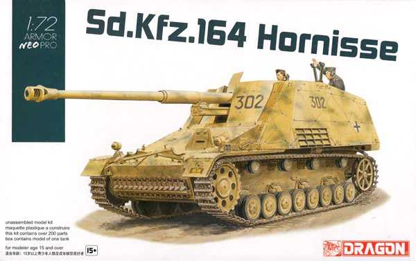 Sd.Kfz.164 Hornisse w/NEO Track (1:72) Dragon 7625
