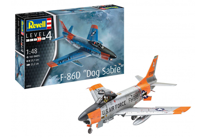 F-86D Dog Sabre (1:48) Revell 63832