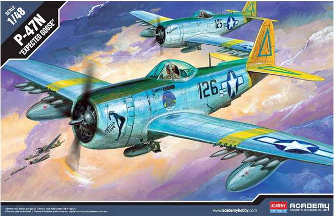 P-47N "EXPECTED GOOSE" (1:48) Academy 12281