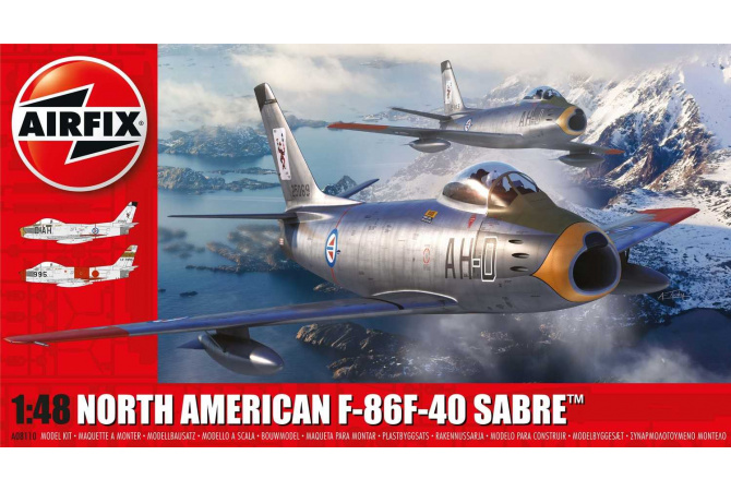 North American F-86F-40 Sabre (1:48) Airfix A08110