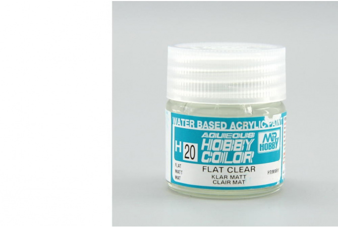Flat Clear - Matný lak 10 ml - Gunze Sangyo H020