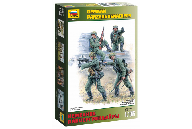 German Panzergrenadiers (1:35) Zvezda 3582