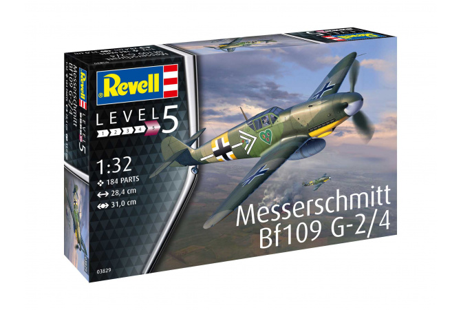 Messerschmitt Bf109G-2/4 (1:32) Revell 03829