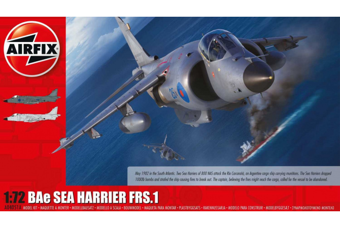 Bae Sea Harrier FRS1 1/72 (1:72) Airfix A04051A