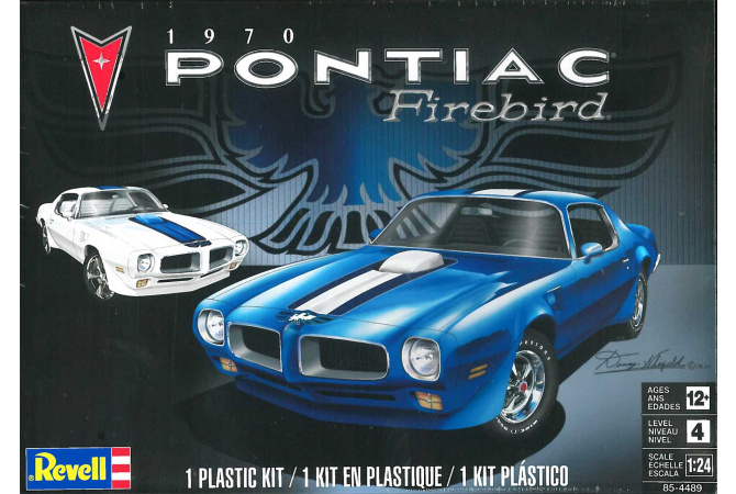 1970 Pontiac Firebird (1:24) Monogram 4489