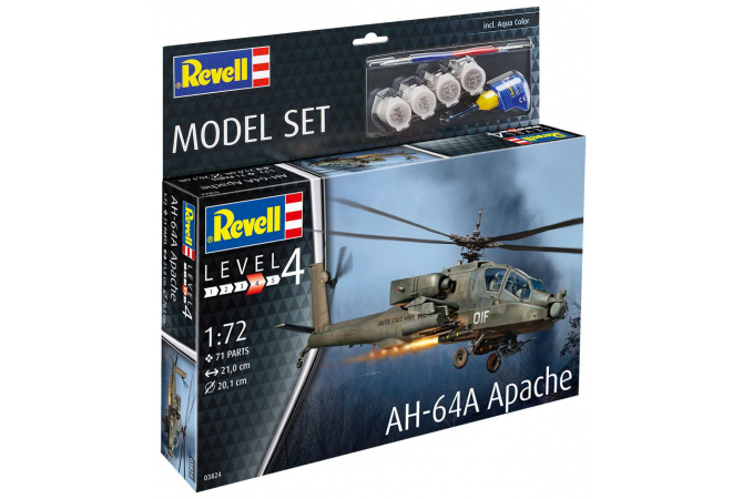 AH-64A Apache (1:72) Revell 63824