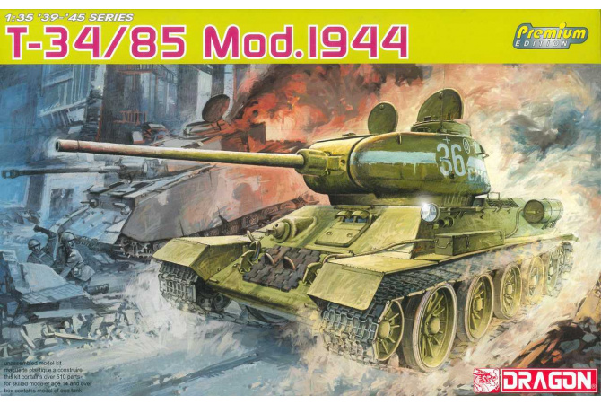 T-34/85 MOD.1944 (PREMIUM EDITION) (1:35) Dragon 6319