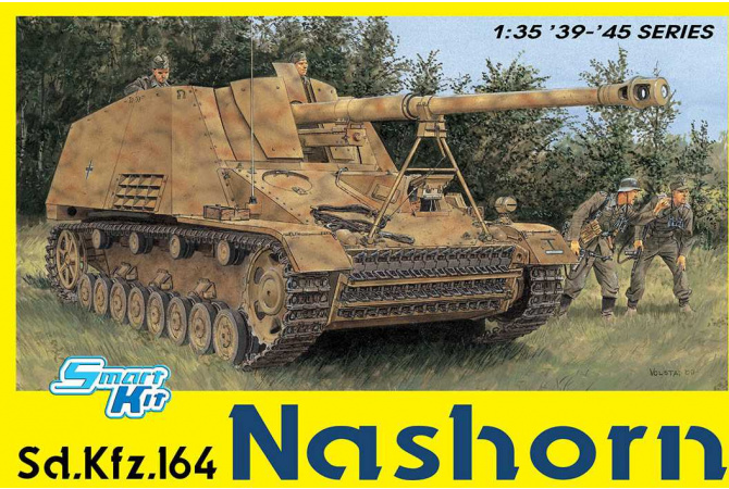Sd.Kfz.164 Nashorn (4 in 1) (SMART KIT) (1:35) Dragon 6459