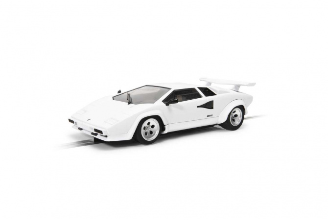 Autíčko Street SCALEXTRIC C4336 - Lamborghini Countach - White (1:32)(1:32) Scalextric C4336