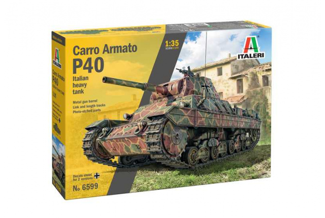 CARRO ARMATO P 40 (1:35) Italeri 6599