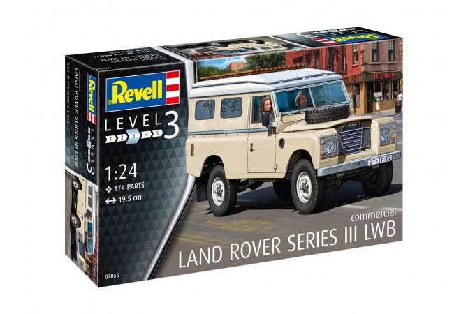 Land Rover Series III LWB (commercial) (1:24) Revell 07056