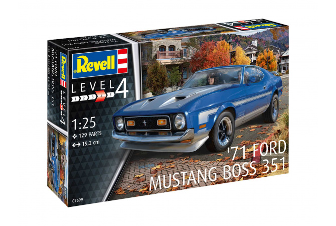 71 Ford Mustang Boss 351 (1:25) Revell 07699