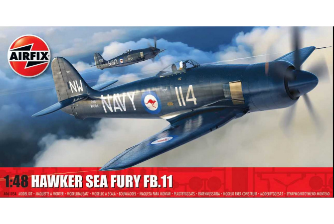 Hawker Sea Fury FB.II (1:48) Airfix A06105A