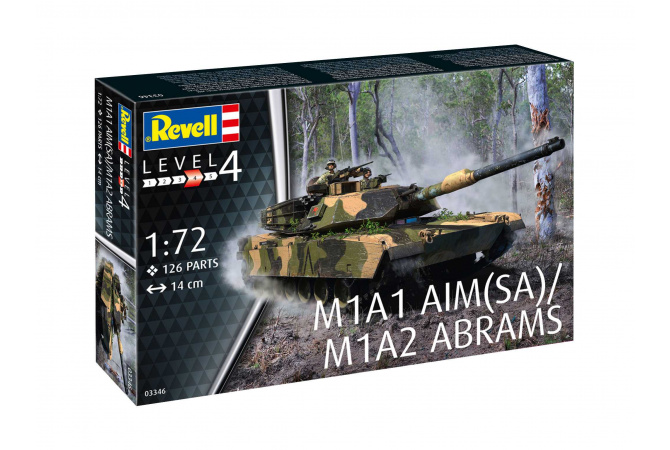 M1A2 Abrams (1:72) Revell 03346