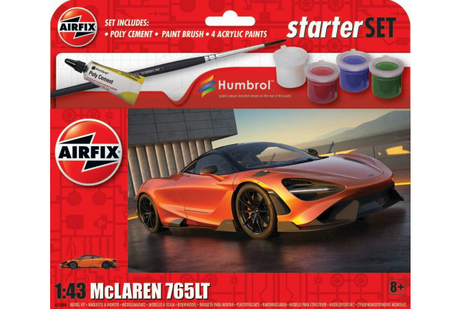 McLaren 765 (1:43) Airfix A55006