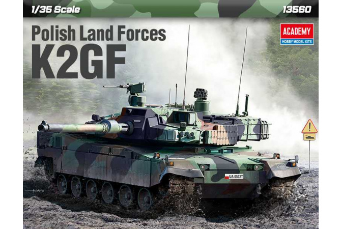 Polish Land Forces K2GF (1:35) Academy 13560