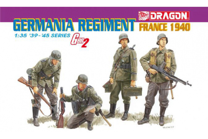 GERMANIA REGIMENT (FRANCE 1940) (GEN2) (1:35) Dragon 6281