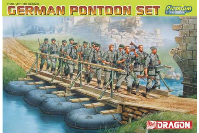 GERMAN PONTOON SET (PREMIUM) (1:35) Dragon 6532
