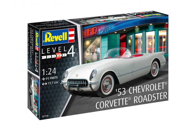 '53 Corvette Roadster (1:24) Revell 07718