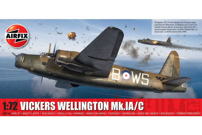 Vickers Wellington Mk.IA/C (1:72) Airfix A08019A