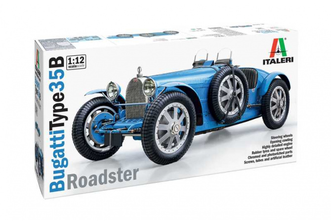 Bugatti 35 B Roadster (1:12) Italeri 4713