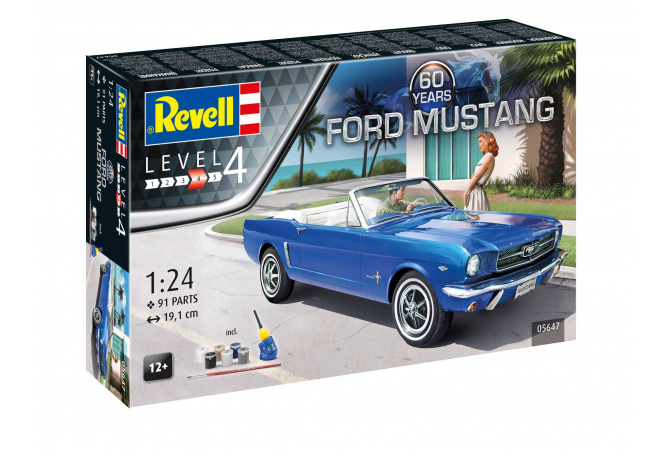 60th Anniversary Ford Mustang (1:24) Revell 05647