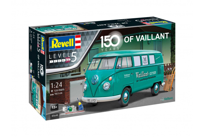 150 Years of Vaillant (VW T1 Bus) (1:24) Revell 05648